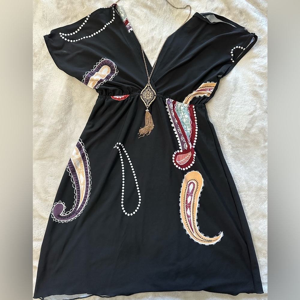 Colada Company cold shoulder boho dress.  NWOT size medium.